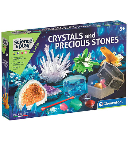Science & Play - Kreasæt - Crystals and Precious Stones
