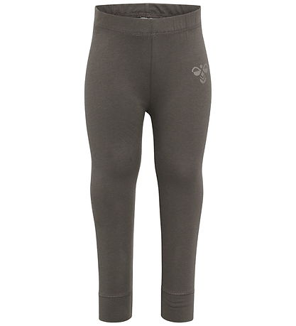 Hummel Leggings - 2-pak - HmlMini - Dark Gull Gray/Vintage Khaki