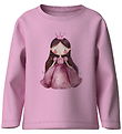 Name It Bluse - NmfVotea - Full Blooming Pink/Pink Princess