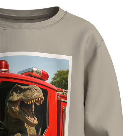 Name It Bluse - NmmVoto - Island Fossil/Dino Firetruck