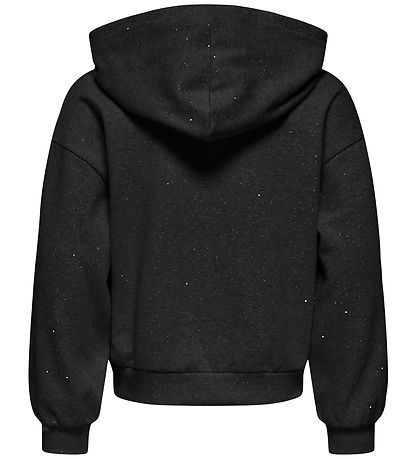 Kids Only Cardigan - KogOlivia - Black/Silver Glitter