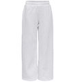 Kids Only Sweatpants - kogOlivia - Light Grey Melange/Silver Gli