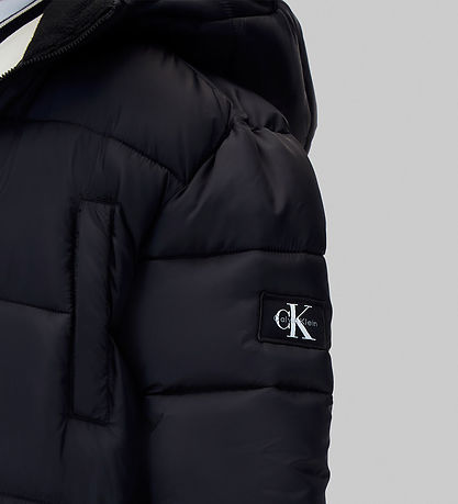 Calvin Klein Dynejakke - Essential - Sort
