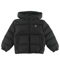 Calvin Klein Dynejakke - Minime - Sort