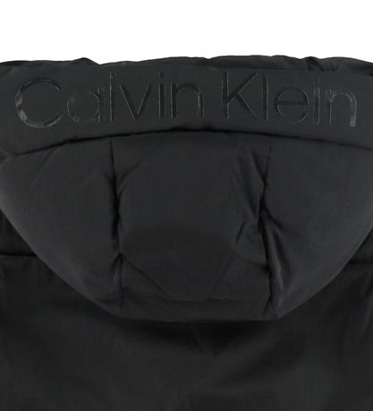 Calvin Klein Dynejakke - Minime - Sort