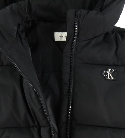 Calvin Klein Dynejakke - Minime - Sort