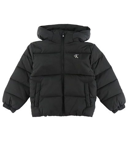 Calvin Klein Dynejakke - Minime - Sort