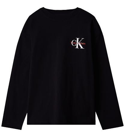 Calvin Klein T-Shirt - Monologo - Sort