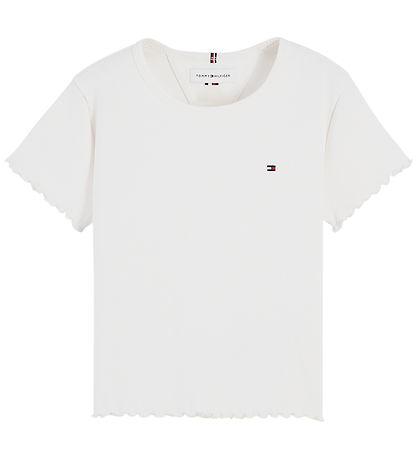 Tommy Hilfiger T-Shirt - Rib - Off White