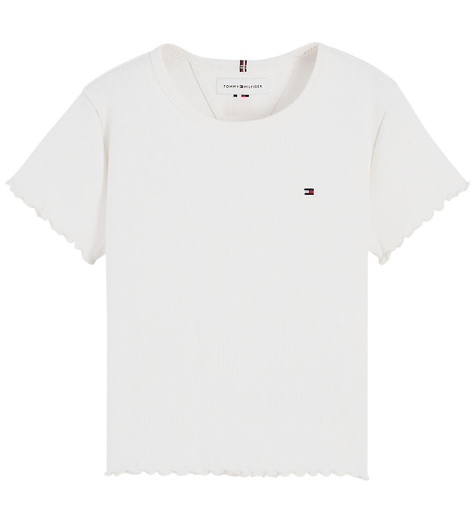 Tommy Hilfiger T-Shirt - Rib - Off White