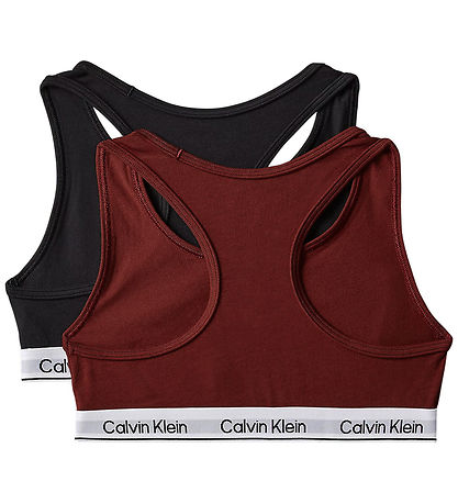 Calvin Klein Toppe - 2-pak - Fired Brick/Black