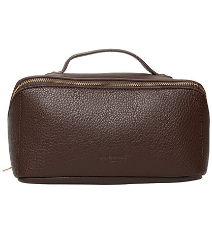 Rosemunde Toilettaske - RbMunich - Dark Chocolate Gold