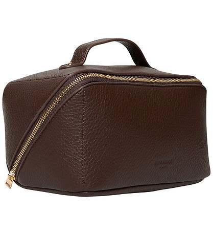 Rosemunde Toilettaske - RbMunich - Dark Chocolate Gold