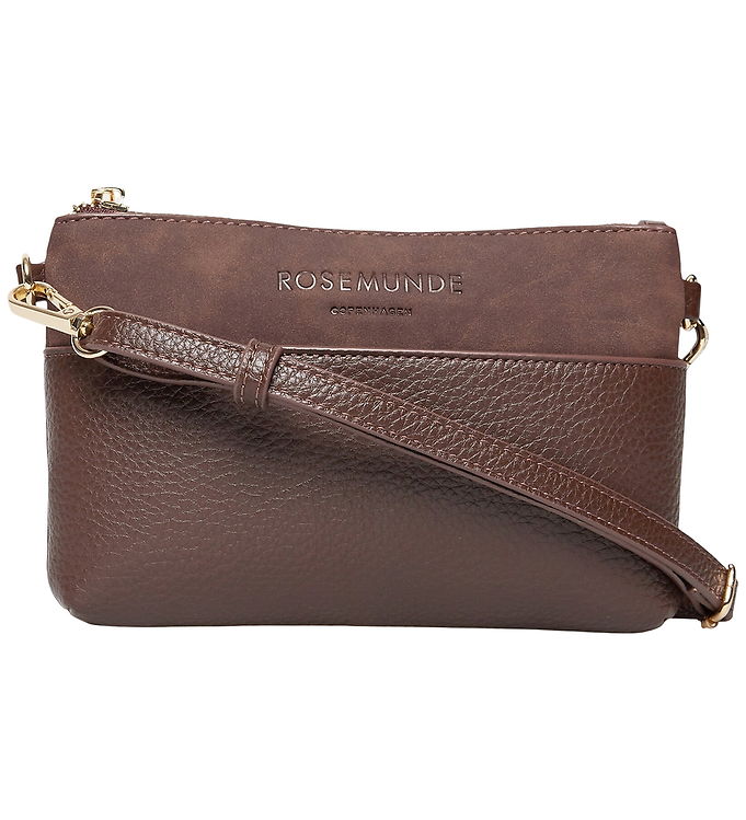 Rosemunde Clutch - RbMunich - Dark Chocolate Gold