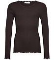 Rosemunde Bluse - Rib - RkBalta - Fudge m. Blonder