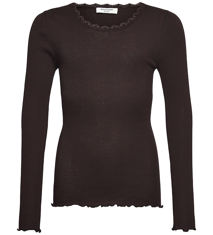 Rosemunde Bluse - Rib - RkBalta - Fudge m. Blonder