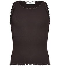 Rosemunde Top - Rib - RkBalta - Fudge m. Blonder