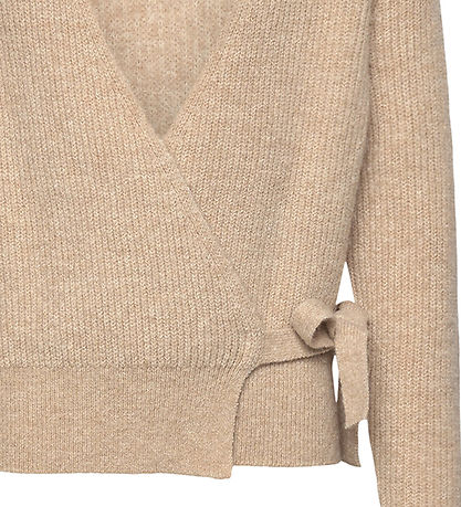 Rosemunde Cardigan - Strik - RkTinker - Wrap - Oat Meal Melange