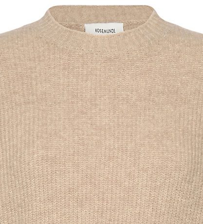 Rosemunde - Bluse - Strik - RbTinker - Oat Meal Melange