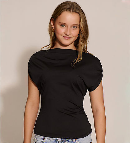 Rosemunde Bluse - Draped - RkBridget - Sort
