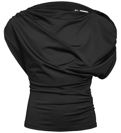 Rosemunde Bluse - Draped - RkBridget - Sort