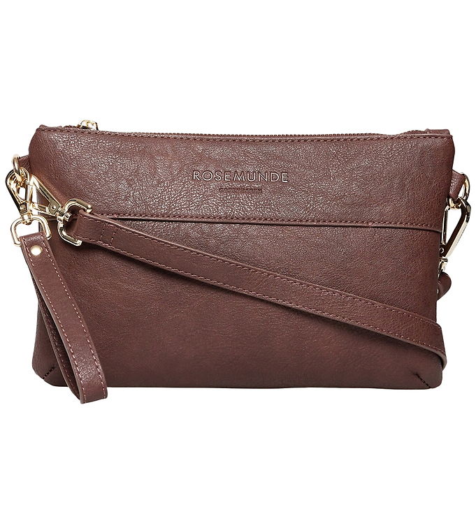 Rosemunde Clutch - RbAndora - Dark Chocolate Gold