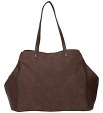 Rosemunde Skuldertaske - RbMunich - Large - Dark Chocolate Gold