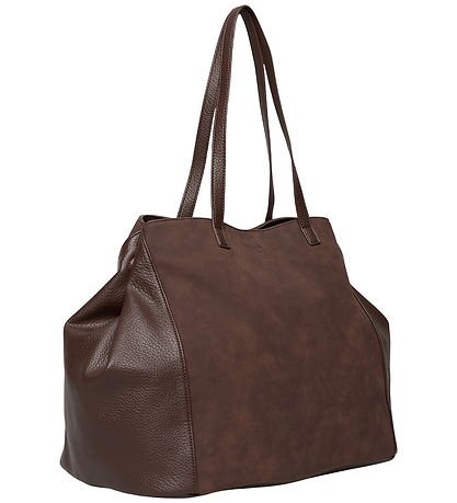 Rosemunde Skuldertaske - RbMunich - Large - Dark Chocolate Gold