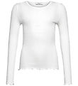 Rosemunde Bluse - Rib - RkBay - New White