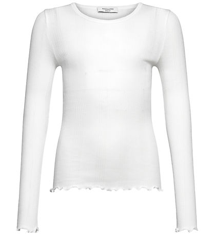 Rosemunde Bluse - Rib - RkBay - New White