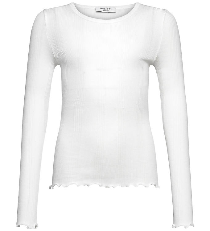 Rosemunde Bluse - Rib - RkBay - New White