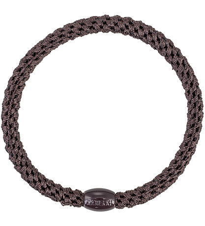 Kknekki Hårelastik - Slim - Brun