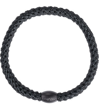 Kknekki Hårelastik - Slim - Sort