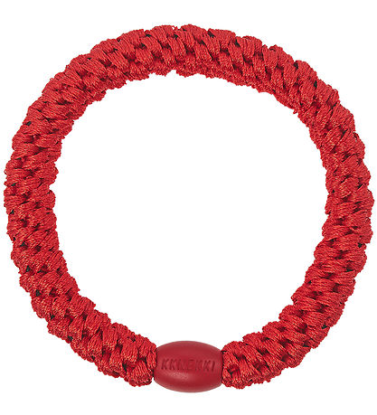 Kknekki Hårelastik - Clear Red