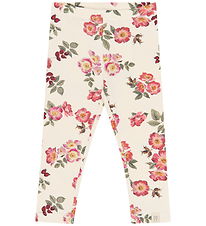 Petit Piao Leggings - PpStar - Eggnog Rosehip Aop