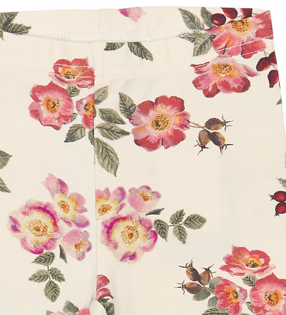 Petit Piao Leggings - PpStar - Eggnog Rosehip Aop