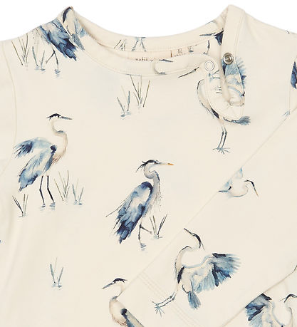 Petit Piao Body l/æ - PpStar - Eggnog Heron Aop