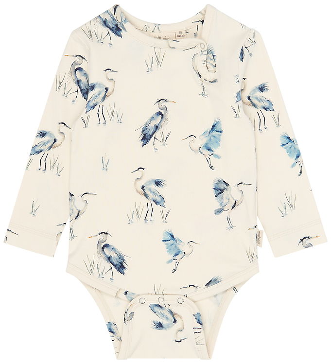 Petit Piao Body l/æ - PpStar - Eggnog Heron Aop