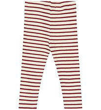 Petit Piao Leggings - Rib - PpSky - Syrah striped
