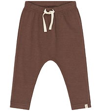Petit Piao Bukser - Rib - PpStone - Chestnut