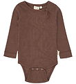 Petit Piao Body l/æ - Rib - PpStone - Chestnut
