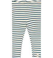 Petit Piao Leggings - Rib - PpSky - Key Largo Striped