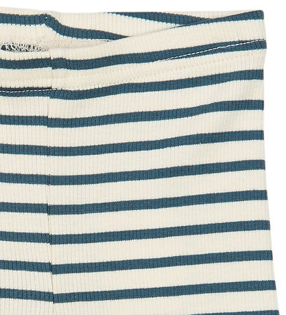 Petit Piao Leggings - Rib - PpSky - Key Largo Striped