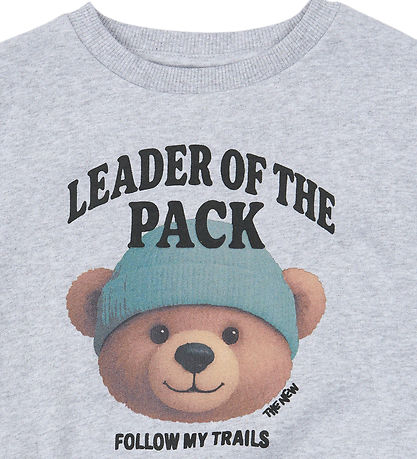 The New Siblings Sweatshirt - TnstYvan - Light Grey Melange