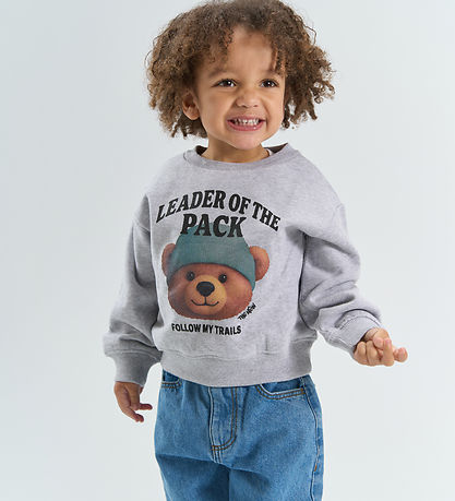 The New Siblings Sweatshirt - TnstYvan - Light Grey Melange