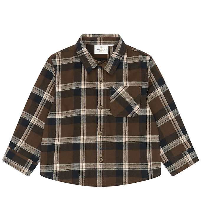 The New Siblings Skjorte - TnstYaki - Navy Blazer Check