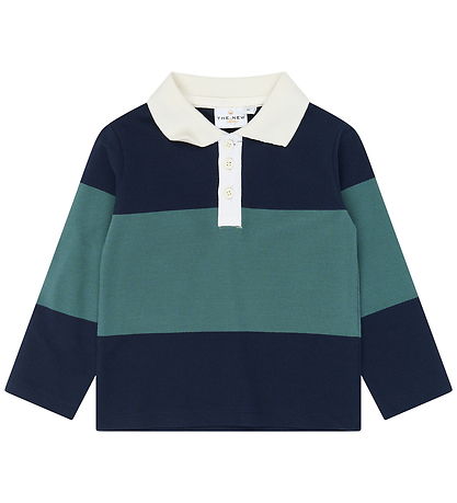 The New Siblings Polo - TnstYarok - Navy Blazer Striped