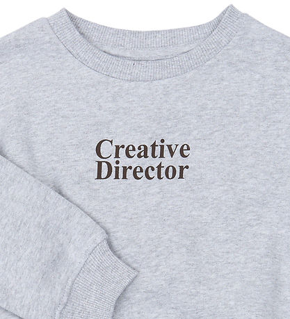 The New Siblings Sweatshirt - TnstYaso - Light Grey Melange