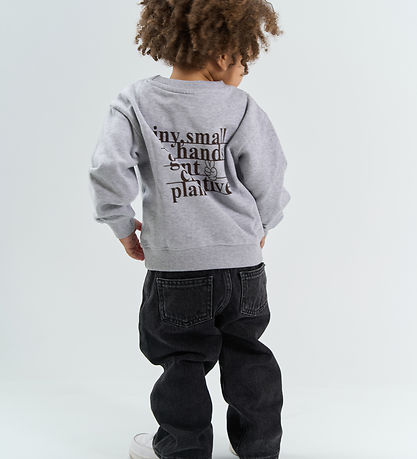 The New Siblings Sweatshirt - TnstYaso - Light Grey Melange