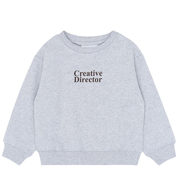 The New Siblings Sweatshirt - TnstYaso - Light Grey Melange